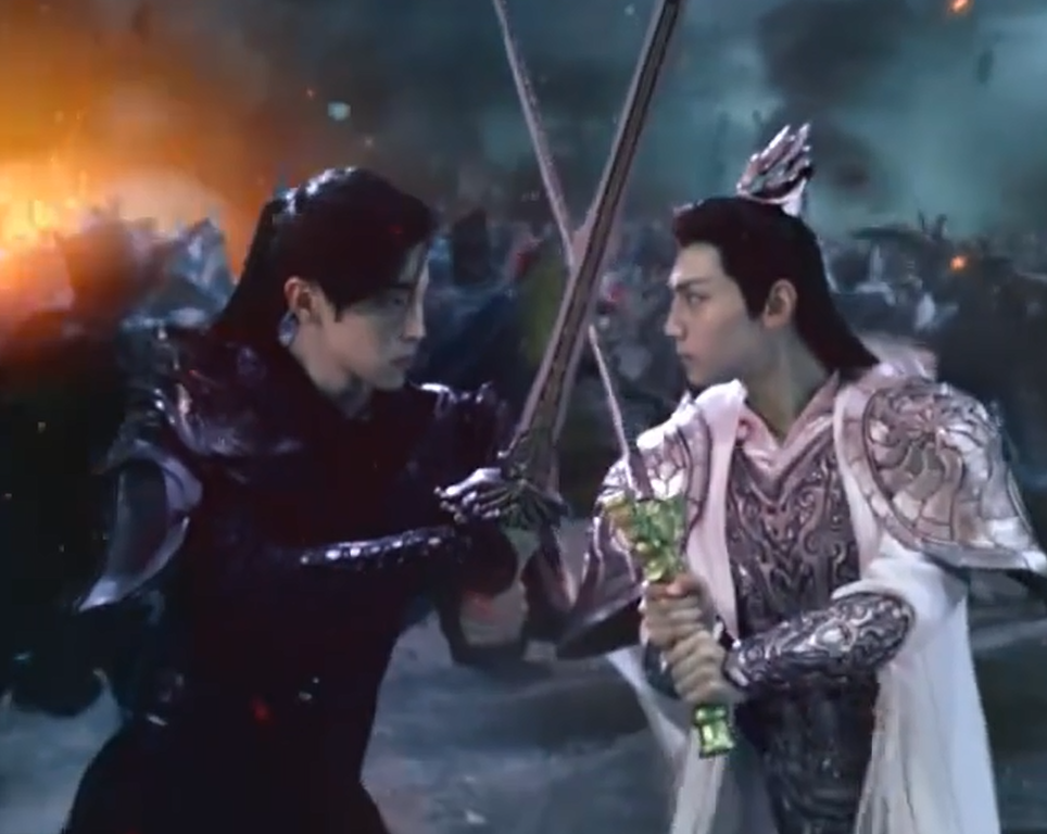 香蜜:天魔大战时,旭凤现真身竟发现了霜花痕迹,谁注意