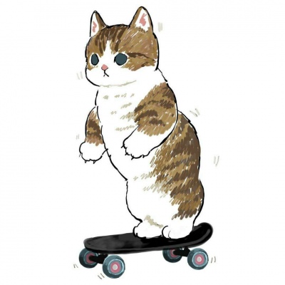 可爱手绘猫咪卡通头像