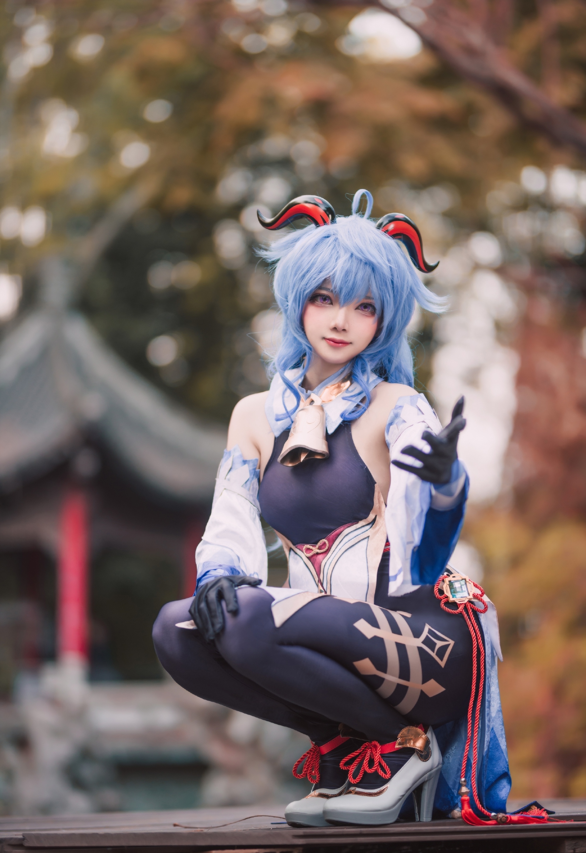 COSPLAY,COSPLAY碧蓝航线 cos,cosplay,甘雨
