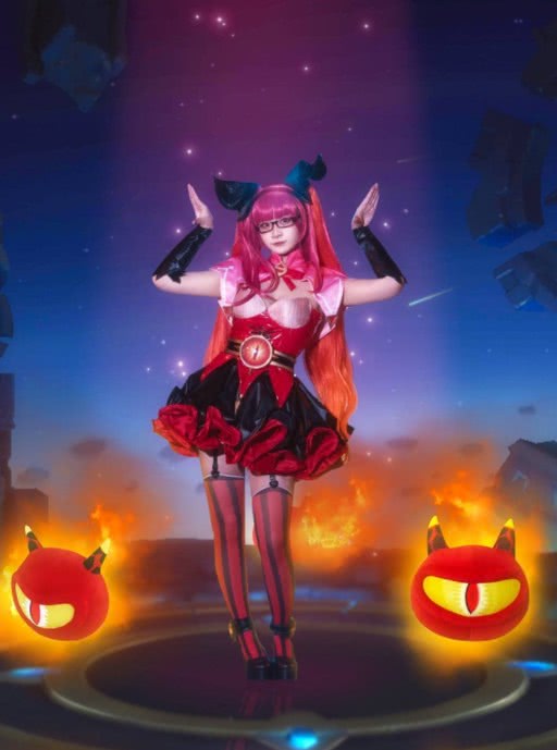 安琪拉,cos,王者荣耀,cosplay