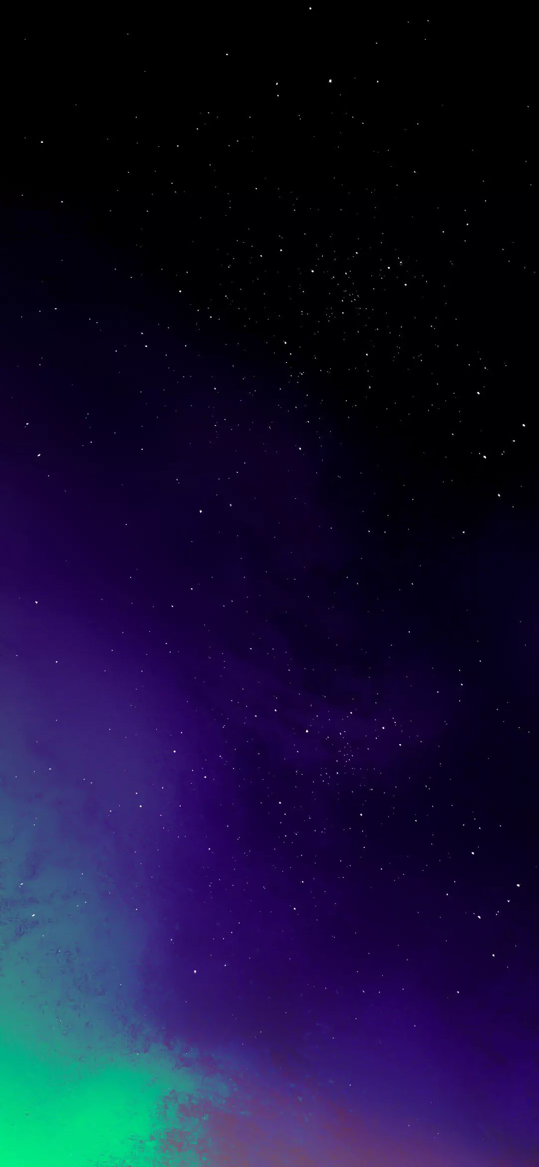 Iphone壁纸 黑色星空壁纸 看点快报