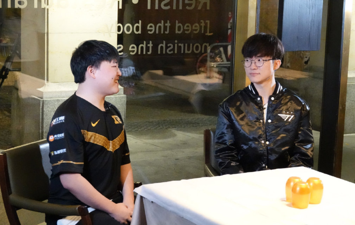 uzi韩服遭遇faker:比赛打不过,排位虐一下他!结果被对面杀穿