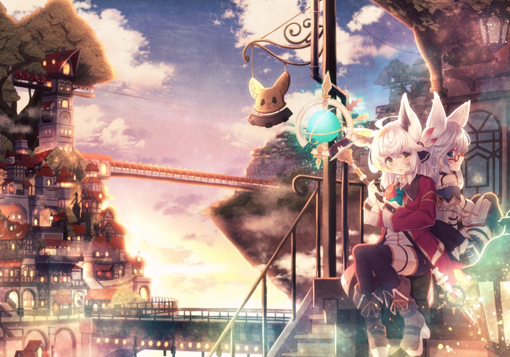 二次元女生动漫壁纸 温柔典雅 魅力十足小姐姐 看点快报