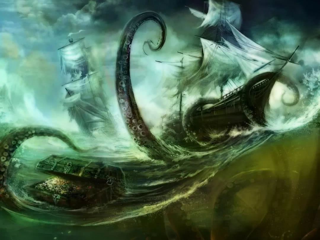 章鱼,挪威海怪,北海巨妖,乌贼