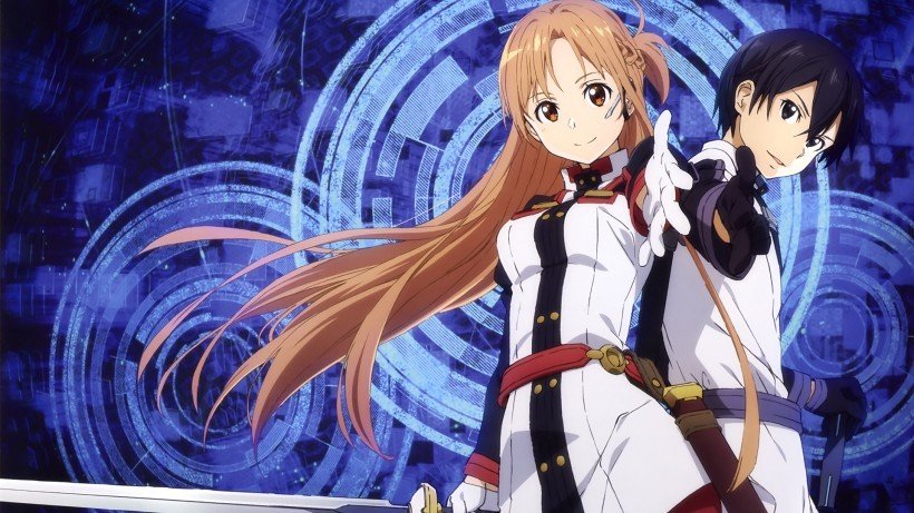 刀剑神域序列之争动漫桌面壁纸,呆萌十足,天真无邪