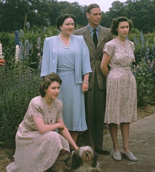 英国玛格丽特公主从年轻到老去一直很