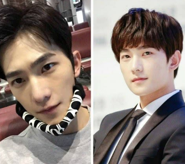 男星生图素颜照:蔡徐坤太清秀,权志龙像变脸,而他却是