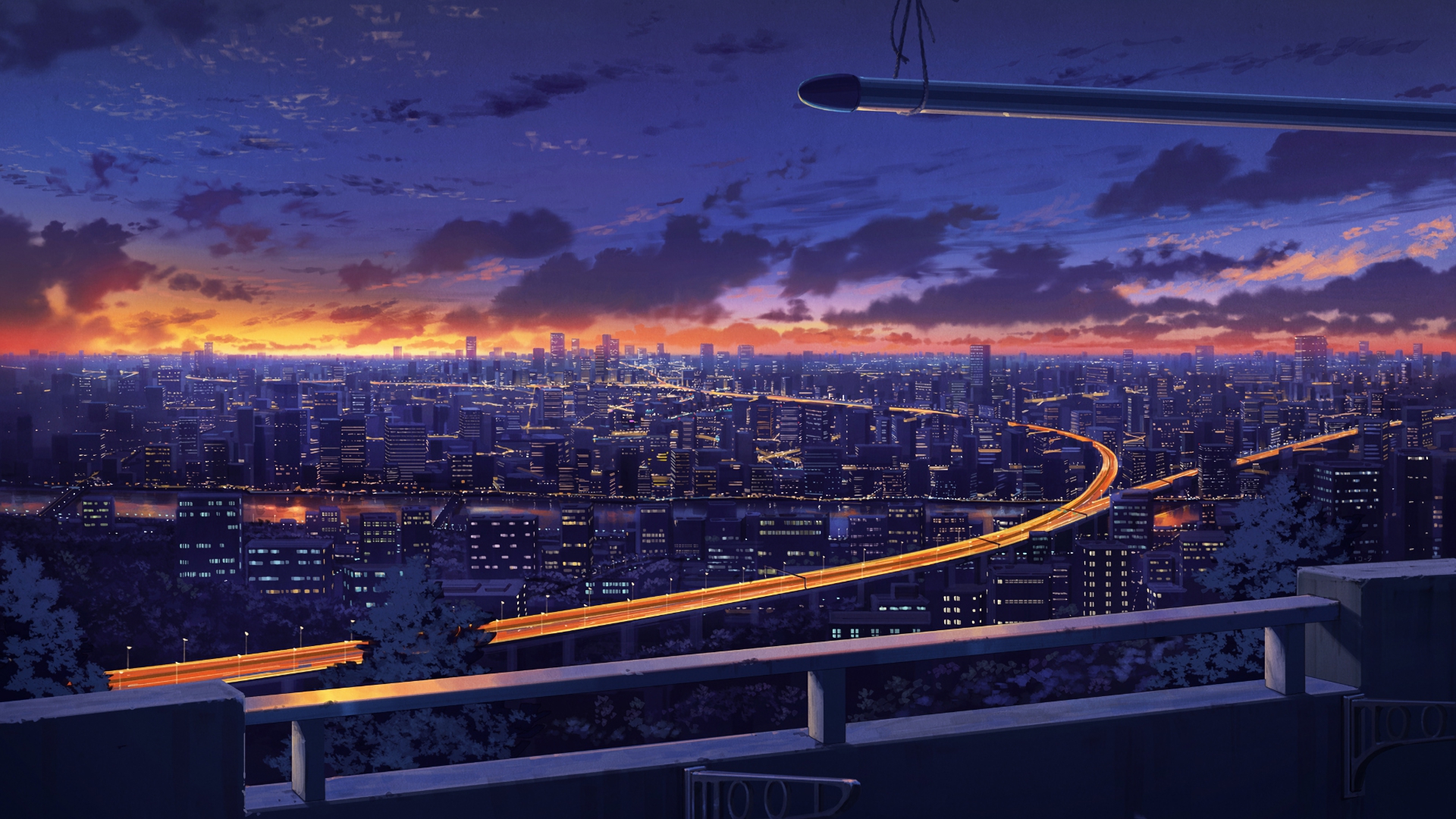 二次元唯美风景桌面壁纸 看点快报