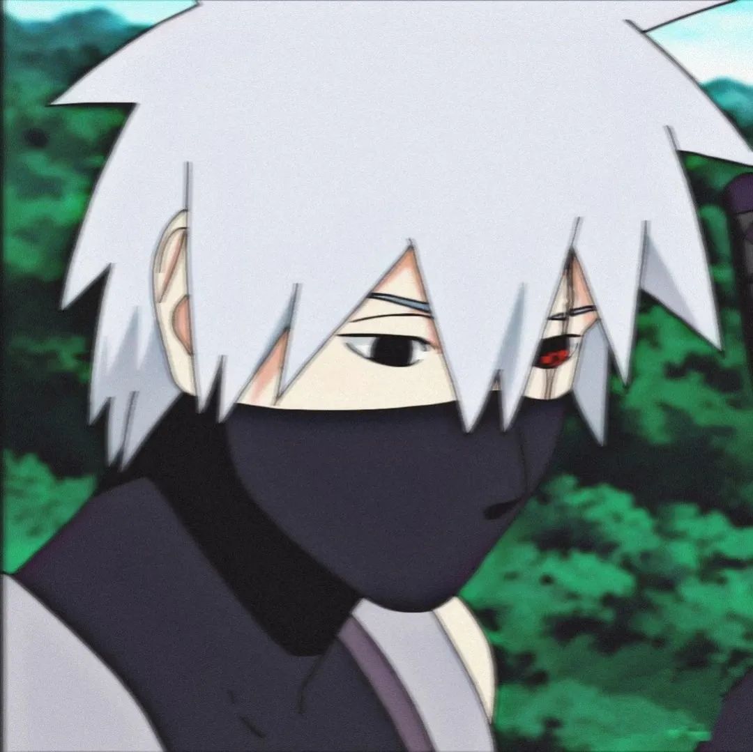 火影忍者头像第29期旗木卡卡西第一男神头像半张脸迷倒千万少女