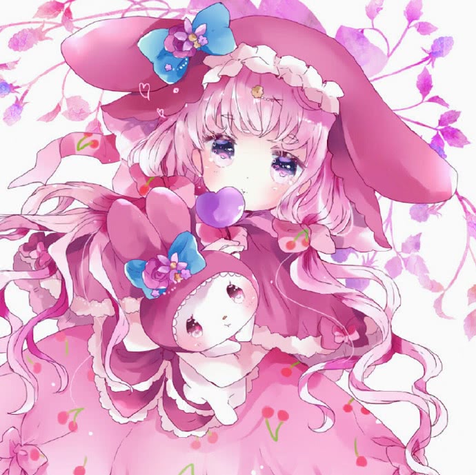 精选二次元少女头像:动漫少女唯美头像,不同发色总有一款你喜欢