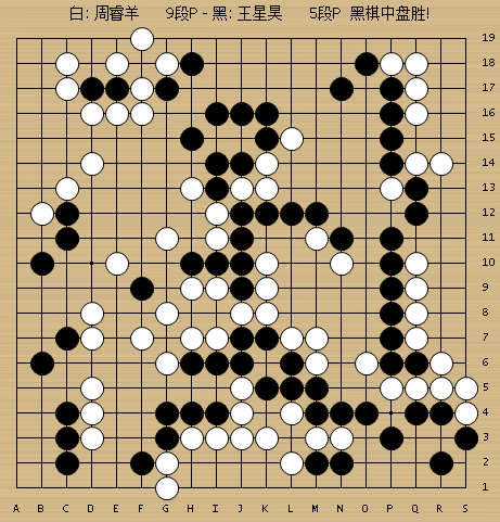 动图棋谱-围甲网络热身赛