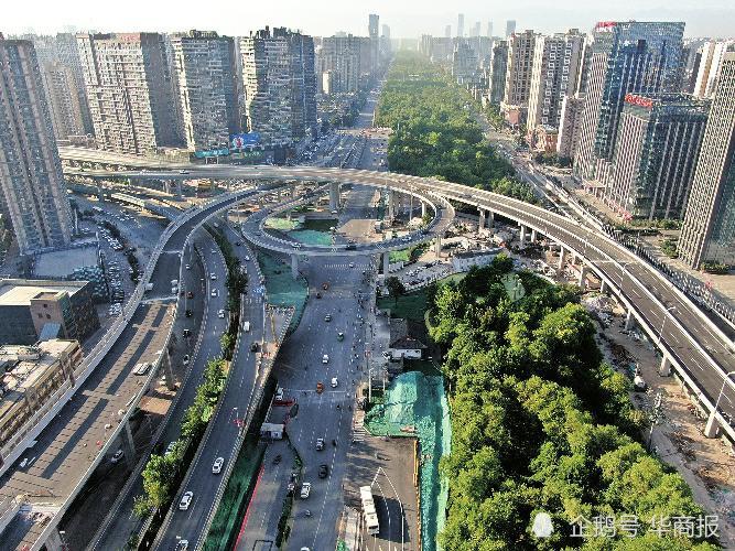 西安昆明路高架桥 西南二环立交月底通车