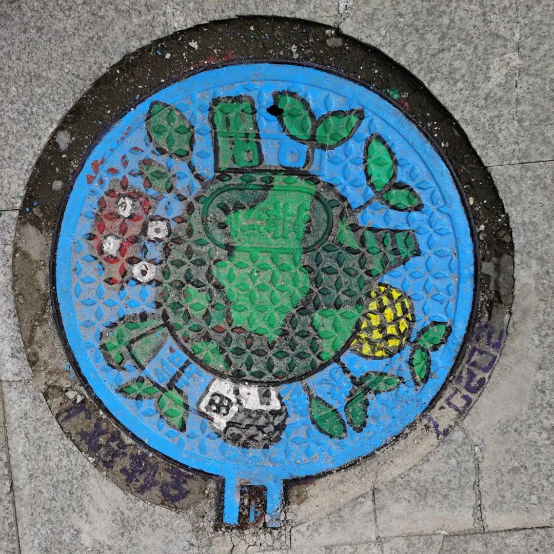 哈市这所省重点高中一大波创意井盖画来袭!