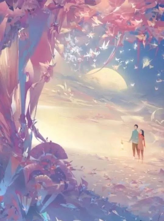 唯美 浪漫 二次元星空壁紙 想和你看星空 談夜色微風 天天要聞