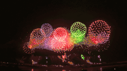 除夕,烟花,表情包