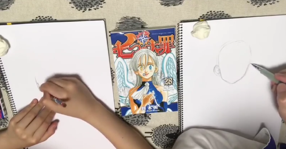 绘画大比拼 儿子vs漫画家老爸 你更喜欢哪一幅 看点快报