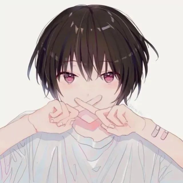 动漫男生头像:这世界太吵,你要把自己照顾好