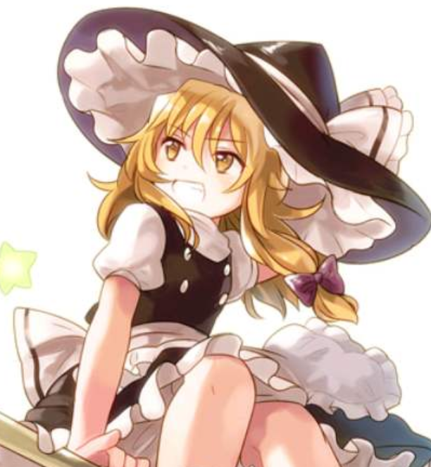 雾雨魔理沙 东方project 高清动漫壁纸鉴赏 秀色可餐的萌妹子 看点快报