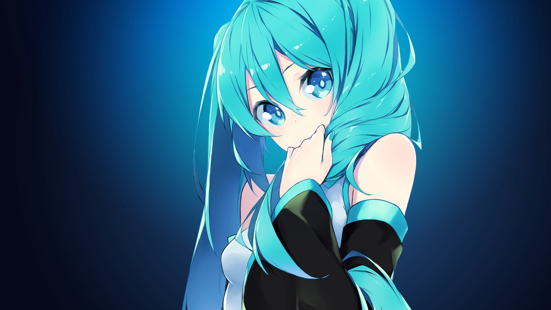 精选唯美初音未来桌面壁纸 看点快报