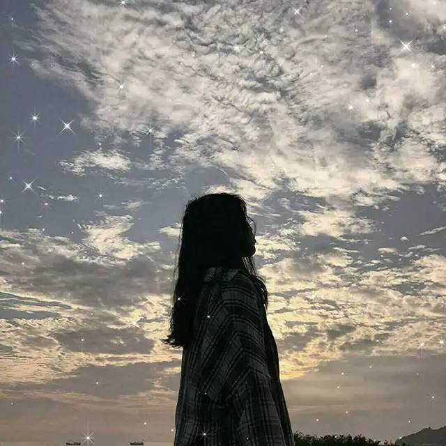 天空系闺蜜头像/想念是最初的美好 选择了你是我一生的依靠