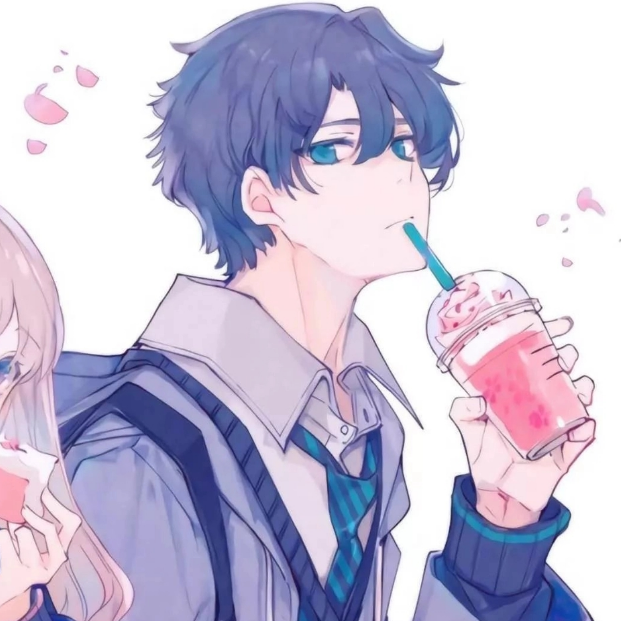 小清新动漫情侣头像:你的名字,是我见过最短的情诗