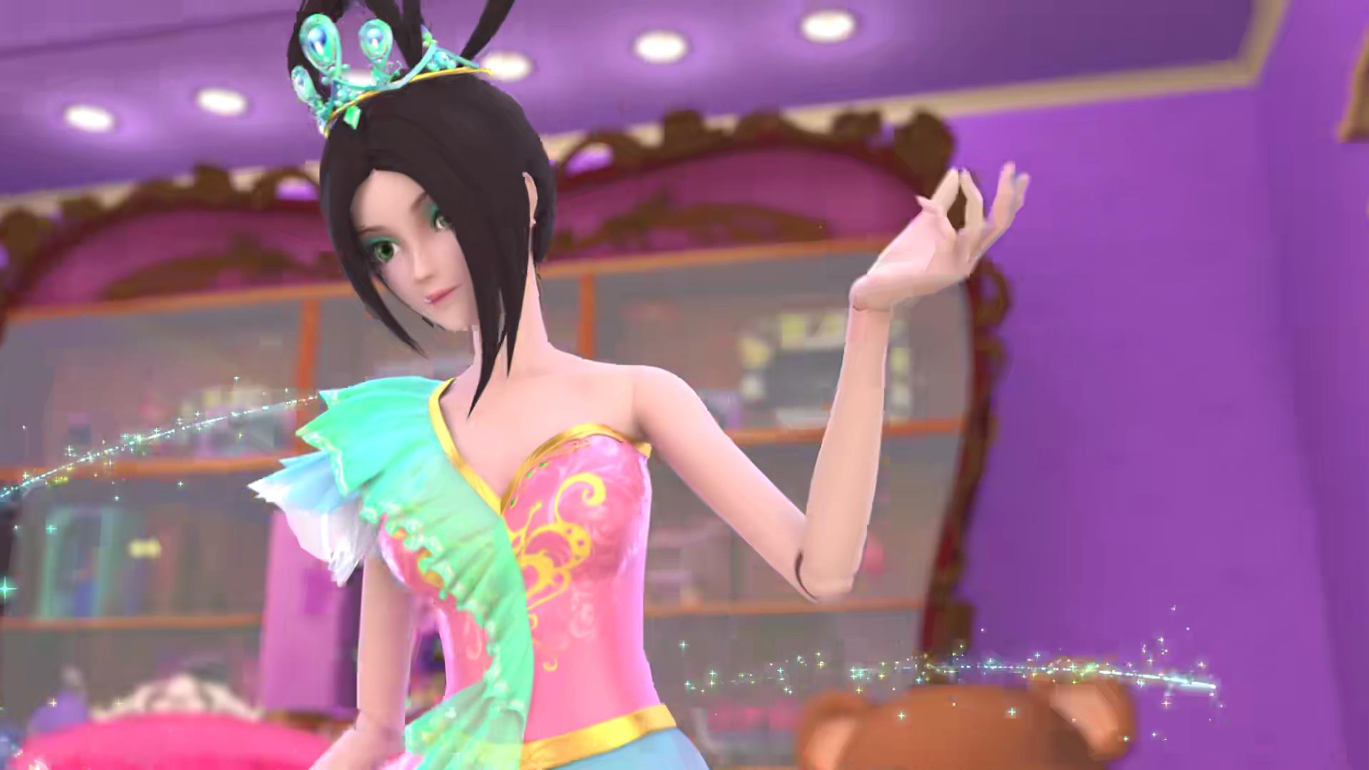 陈思思,叶罗丽精灵梦,蓝孔雀