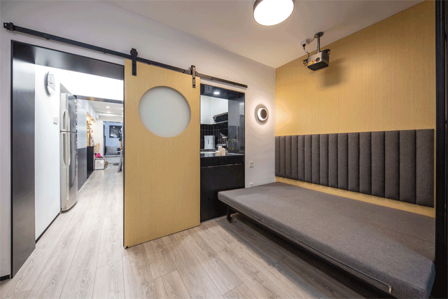 建筑师爆改65 半地下住宅 摇身变成 折叠 的四室三厅 看点快报