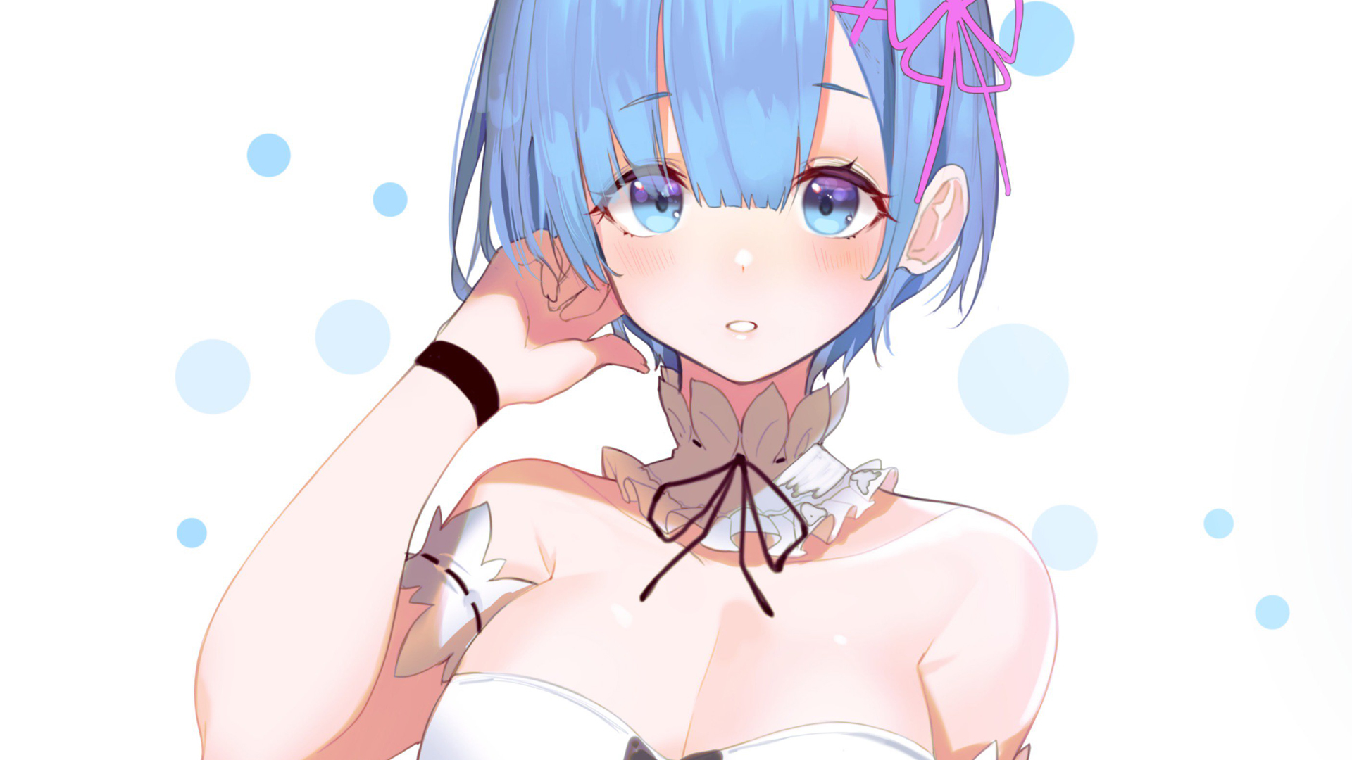 《从零开始的异世界生活》二次元动漫,超可爱的蕾姆壁纸