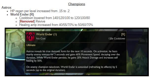 Lol剑魔复活被移除 设计师狂打脸再无theshy天神下凡 看点快报