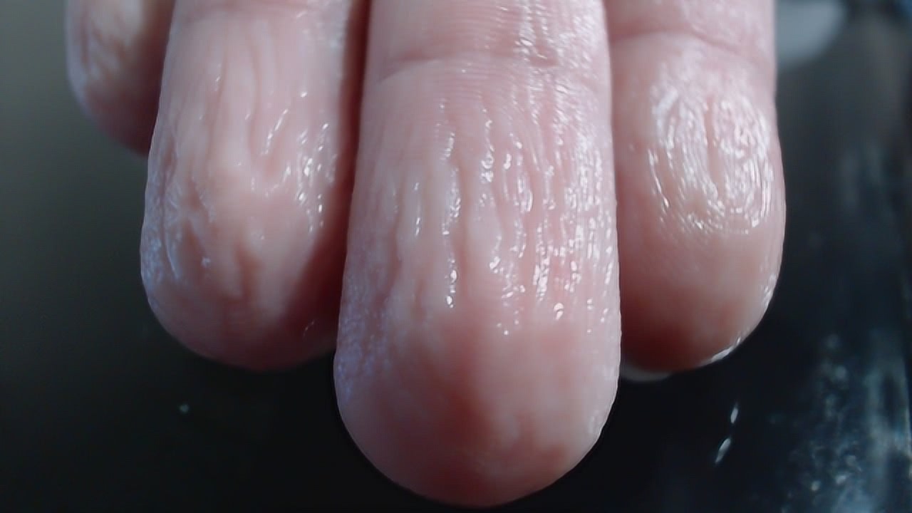 人的手在水里时间泡长了,为什么会 皱皮 看完终于解开多年疑惑