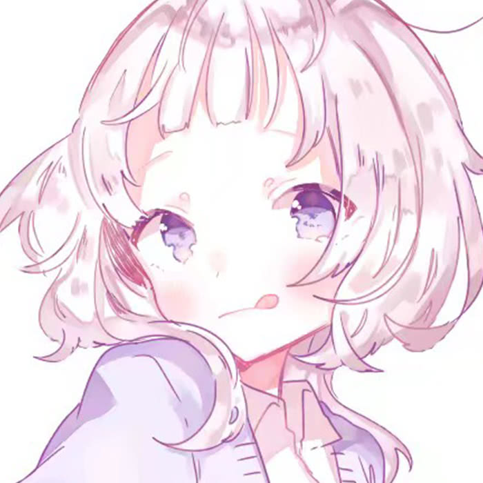 女生头像,卡通二次元头像,萌系粉色少女心头像!