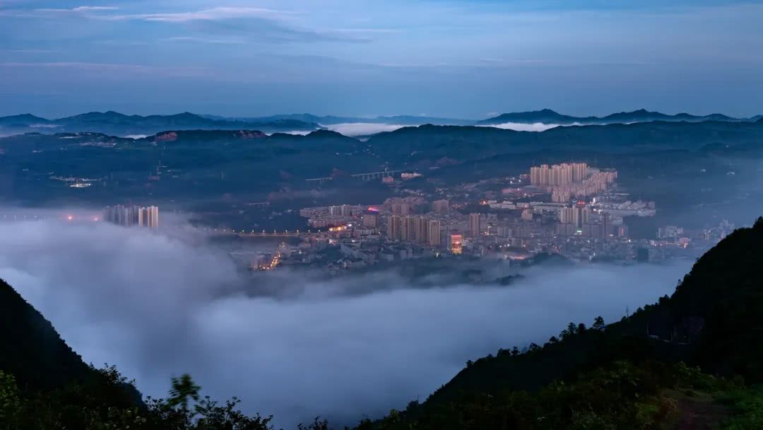 镇雄夜景!大家看看!