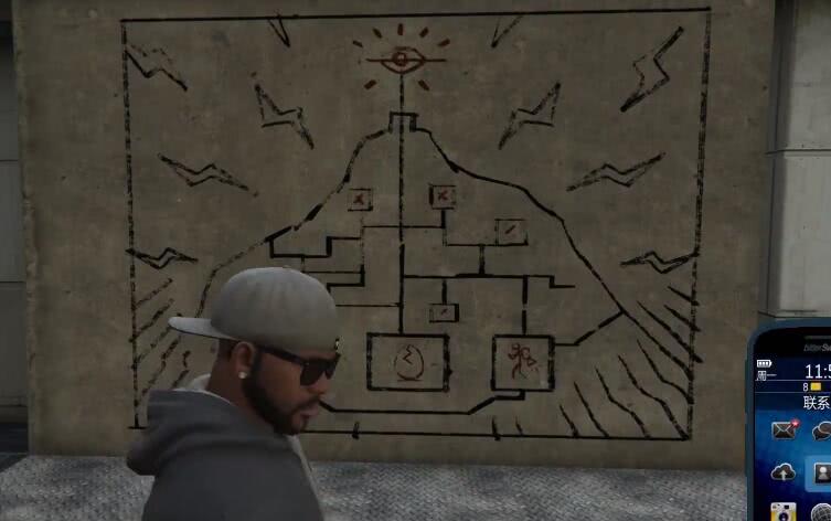 Gta5 跨越了11年的 外星人彩蛋 黑历史 千年山的秘密壁画 看点快报