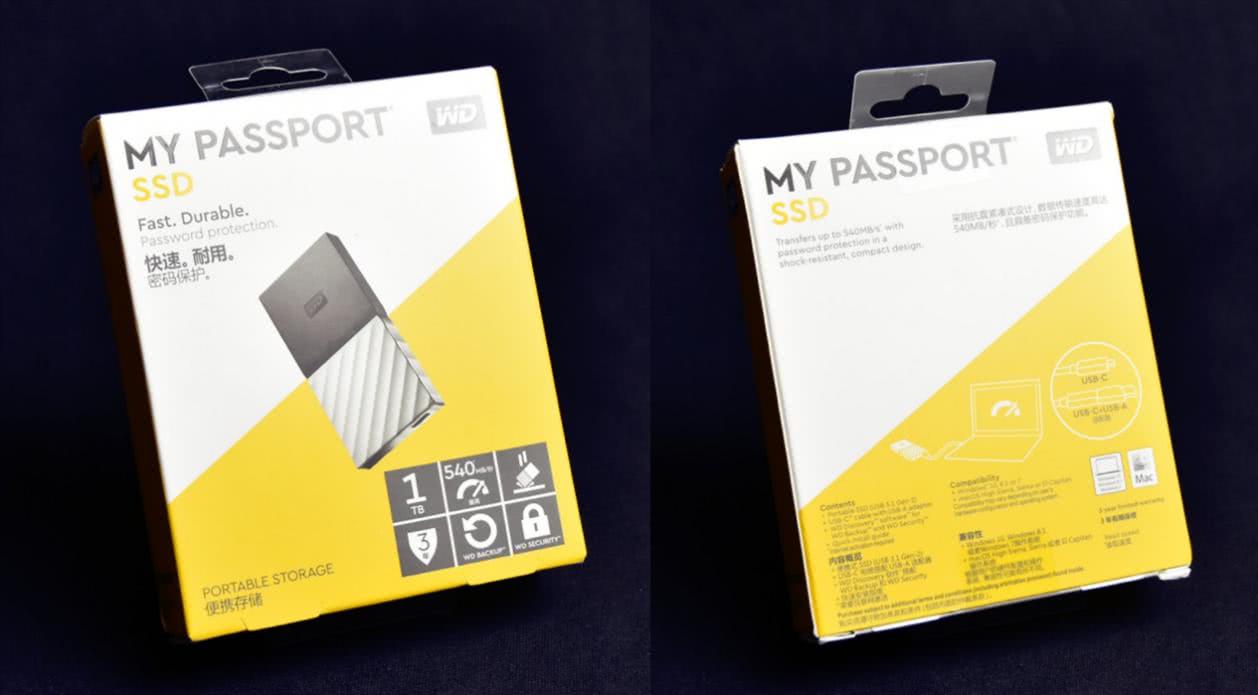 极致商务美学wd my passport ssd高速传输的体验 看点快报