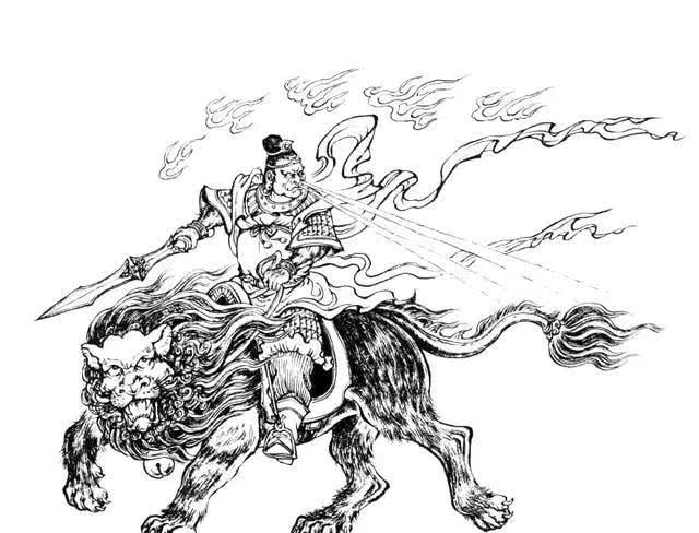 姜子牙,封神榜,崇黑虎,杨森,麋鹿,黄飞虎,通天教主,申公豹,元始天尊