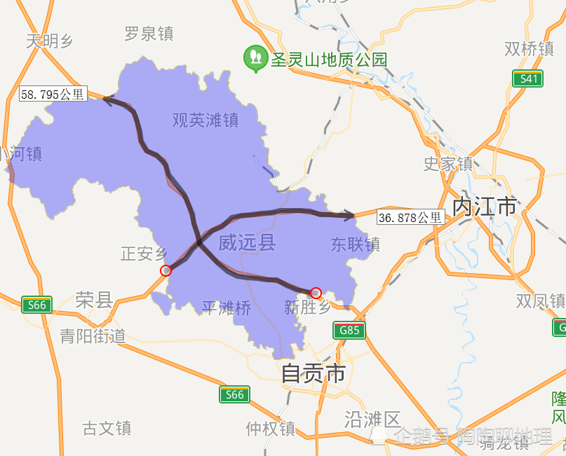 2020年内江市各区县高速路里程排名东兴区第一你家乡排第几