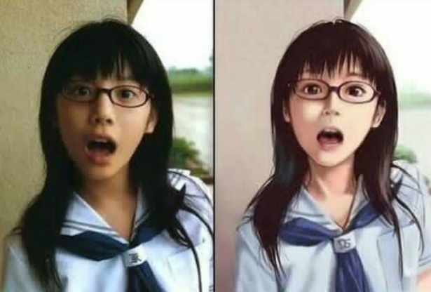 二次元vs三次元 对比差距过于明显 网友 还是纸片人可爱 看点快报