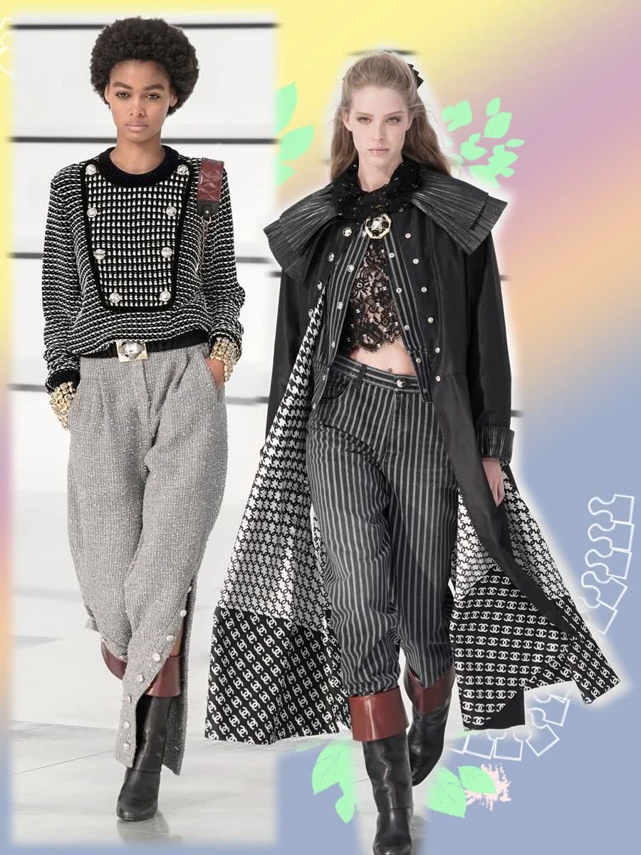 chanel2020秋冬的黑色与白色是怎么引领时尚趋势的