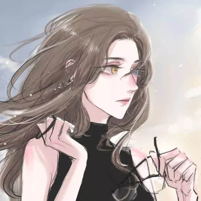 超好看的二次元霸气动漫女生头像,动感迷人的漂亮女生
