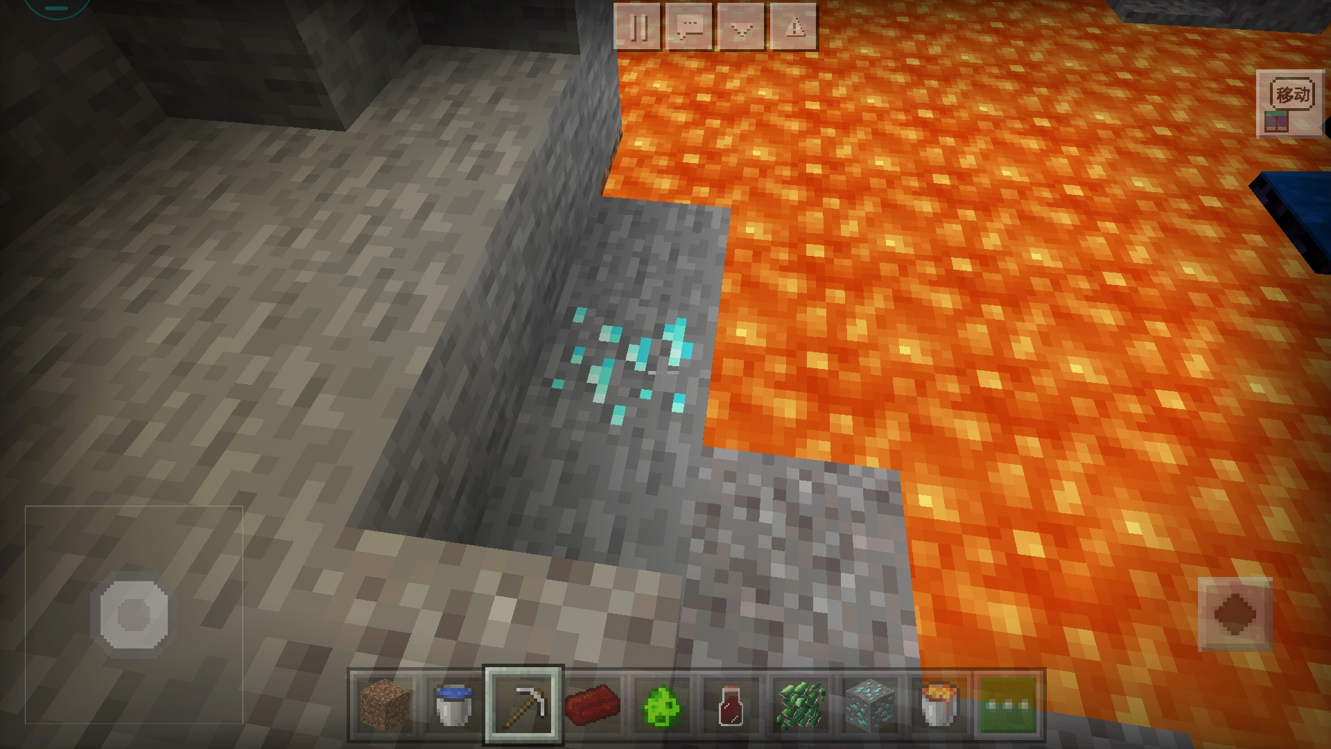 我的世界:挖钻石必带的3件物品,新手带泥土,老手必定带它