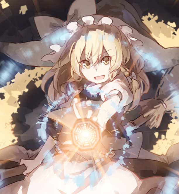 雾雨魔理沙 东方project 高清动漫壁纸鉴赏 美丽动人的萌妹子 看点快报