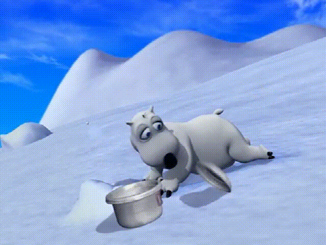 憨憨的倒霉熊太傻了,搞笑幽默的动漫,太喜欢这个动漫了!