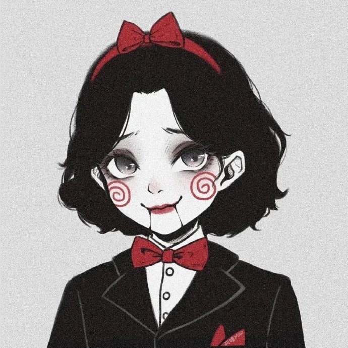 超酷暗黑系动漫头像