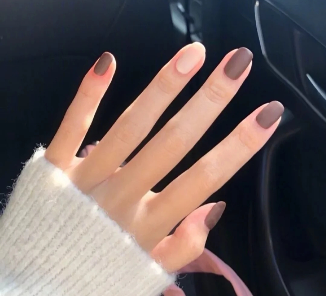 美甲‖跳色美甲