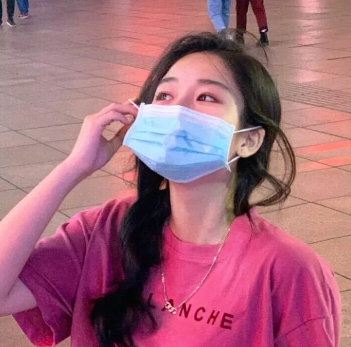 高清qq头像丨戴口罩的优质女头