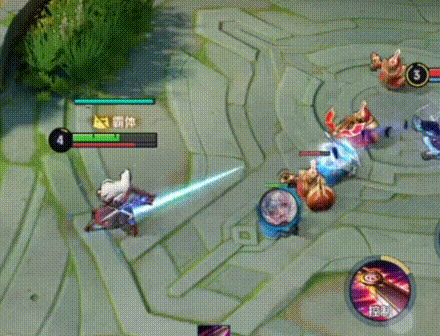 蓄力框变成了高科技风格的蓄力框,上面还有齿轮,蓄力框是比较炫酷的