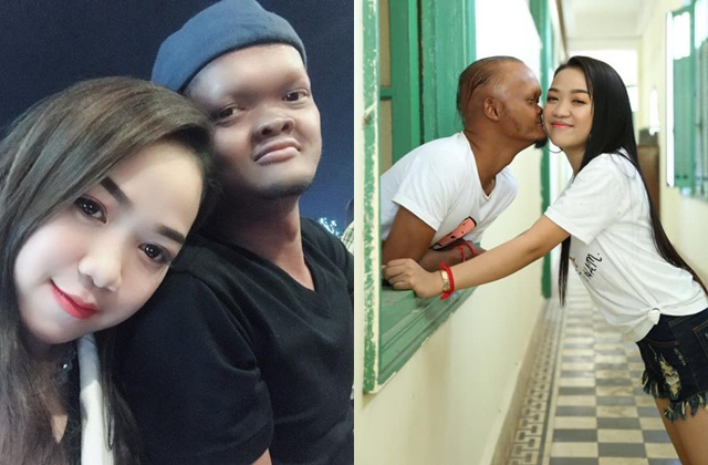 beautiful girls marrying ugly men are considered to be greedy for money and now they have children and a family of three sweet and happy daydaynews