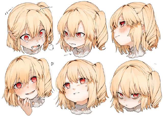 画师大佬分享了表情的画法 也不知道用不用得上 总之先收藏了 看点快报