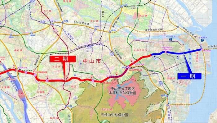 对接深中通道!中开高速中山段二期正式动工!中山到深圳更快了!