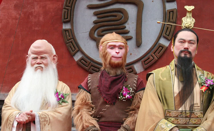 太上老君,元始天尊,菩提老祖,西游记,王母娘娘